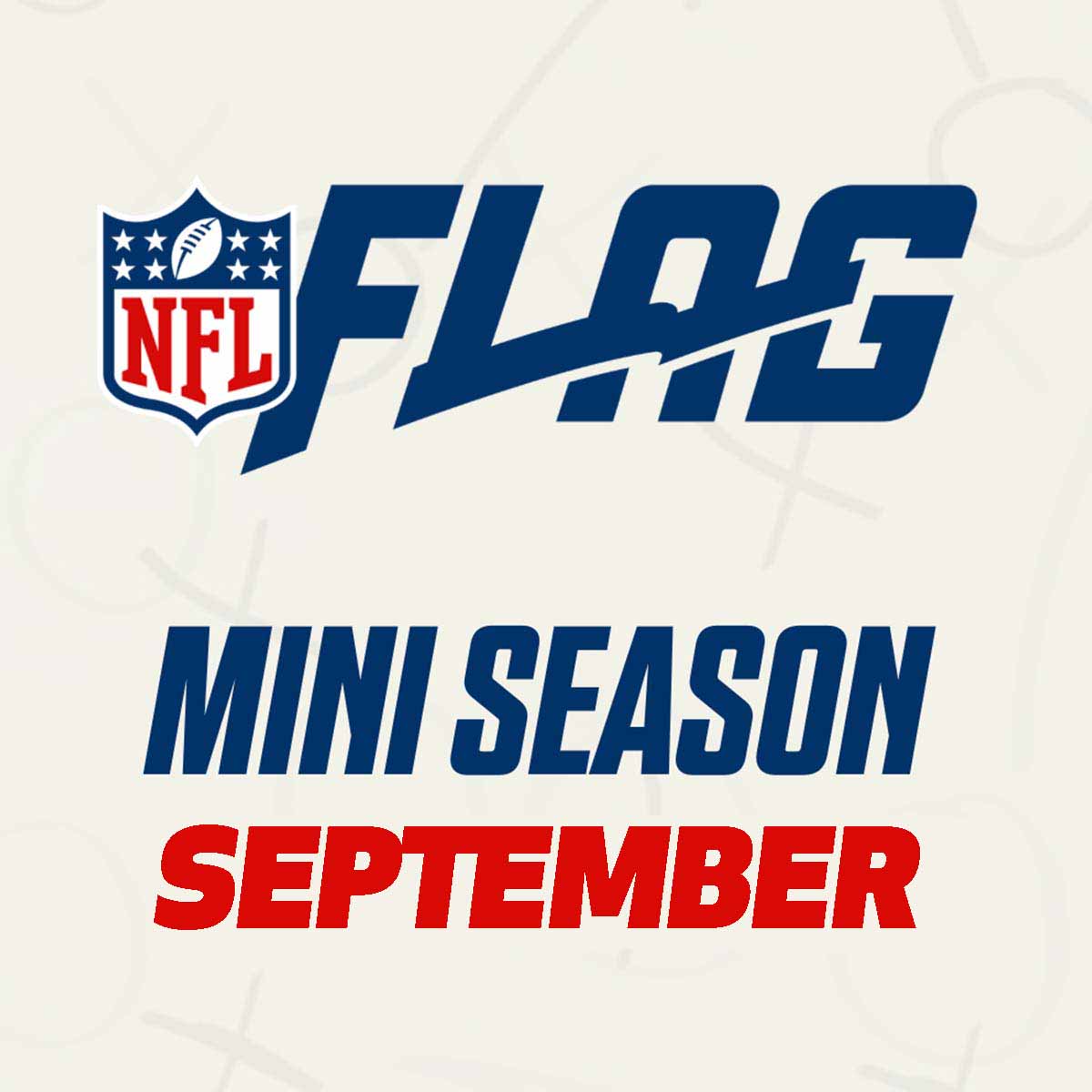 Flag Football Mini Season - September